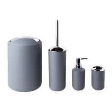 Load image into Gallery viewer, PIFCO Essentials Bathroom Accessory Set Slate