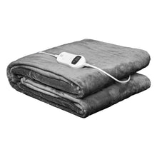 Load image into Gallery viewer, PIFCO Heated Throw Blanket Grey 160 × 130cm