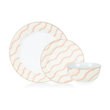 Load image into Gallery viewer, Pifco Poodle & Blonde 12pc Bellisima Dinner Set