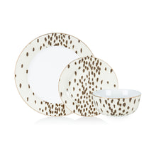 Load image into Gallery viewer, Pifco Poodle & Blonde Tottenham Dalmatian 12pc Dinner Set