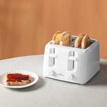 Load image into Gallery viewer, PIFCO 4 Slice Toaster White