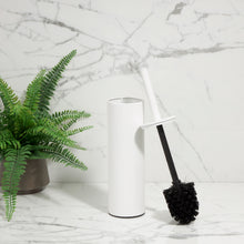 Load image into Gallery viewer, PIFCO Slimline Toilet Brush and Holder White
