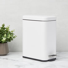 Load image into Gallery viewer, Pifco 5L Slim Line Bin - White