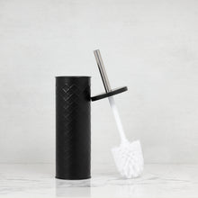 Load image into Gallery viewer, PIFCO Diamond Toilet Brush and Holder Black