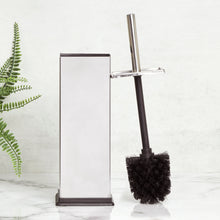 Load image into Gallery viewer, PIFCO Square Toilet Brush and Holder Stainless Steel