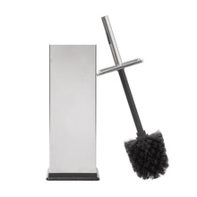Load image into Gallery viewer, PIFCO Square Toilet Brush and Holder Stainless Steel