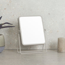 Load image into Gallery viewer, PIFCO Rectangular Freestanding Mirror with Twin Folding Legs Putty Beige