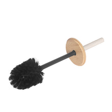 Load image into Gallery viewer, PIFCO Arch Textured Toilet Brush with Bamboo Lid Beige