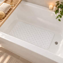 Load image into Gallery viewer, Pifco Bubble Rubber Bath Mat White