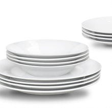 Load image into Gallery viewer, PIFCO Day to Day 12 Piece White Dinner Set
