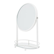 Load image into Gallery viewer, PIFCO Magnifying Mirror with Tray White
