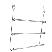 Load image into Gallery viewer, PIFCO 3 Tier Over Door Towel Rail Chrome
