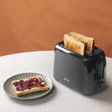 Load image into Gallery viewer, PIFCO Essentials 2 Slice Toaster Black

