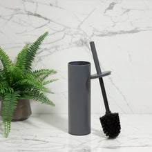 Load image into Gallery viewer, PIFCO Slimline Toilet Brush and Holder Coal Grey
