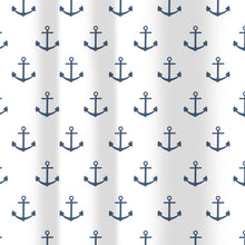 Load image into Gallery viewer, PIFCO Anchor PEVA Shower Curtain 180 × 180cm
