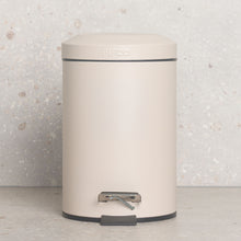 Load image into Gallery viewer, PIFCO 3L Slow Close Pedal Bin Beige
