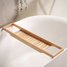 Load image into Gallery viewer, PIFCO Bamboo Bath Bridge with Handles
