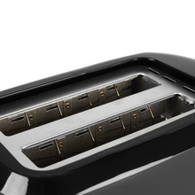 Load image into Gallery viewer, PIFCO Essentials Kettle &amp; 2 Slice Toaster Set Black
