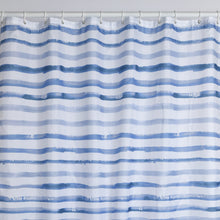 Load image into Gallery viewer, PIFCO Striped Polyester Shower Curtain 180 × 180cm
