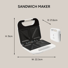 Load image into Gallery viewer, PIFCO Sandwich Maker White
