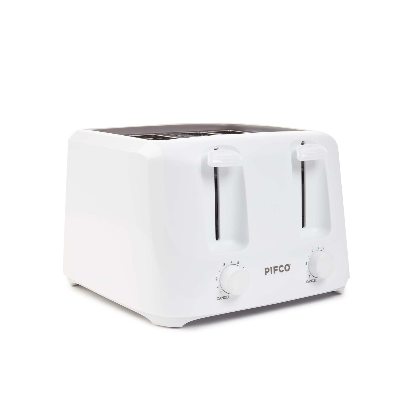 PIFCO Essentials White 4 Slice Toaster